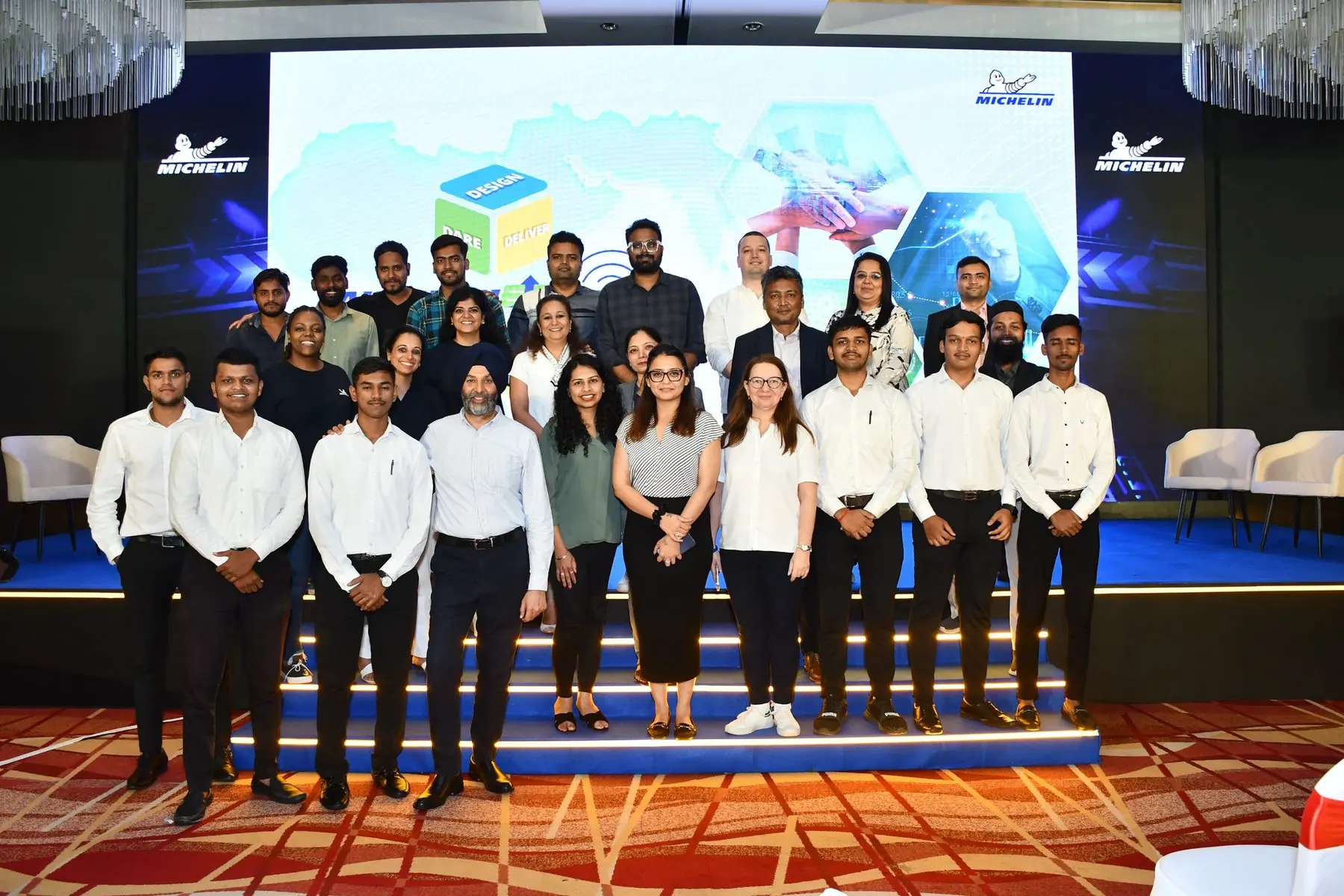 TNP team at a corporate event
