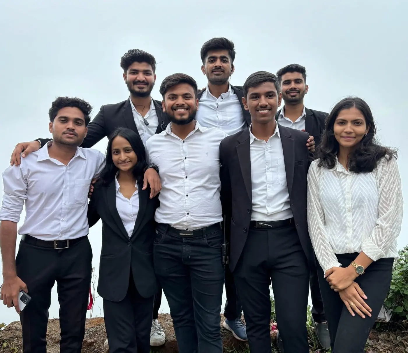 TNP team standing together outdoors